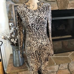 Leopard print dress